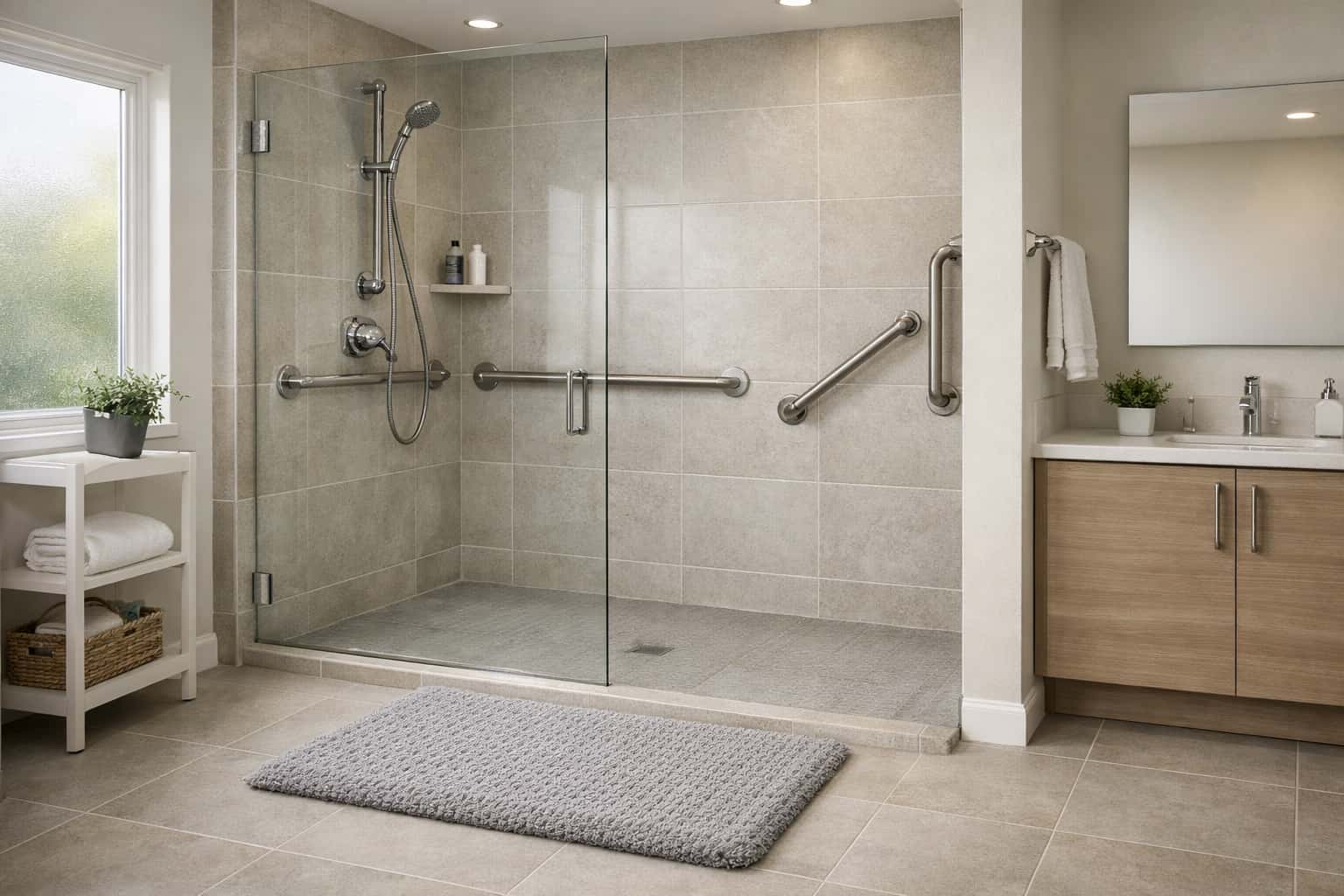 Comment sécuriser une salle de bain et éviter les chutes ?