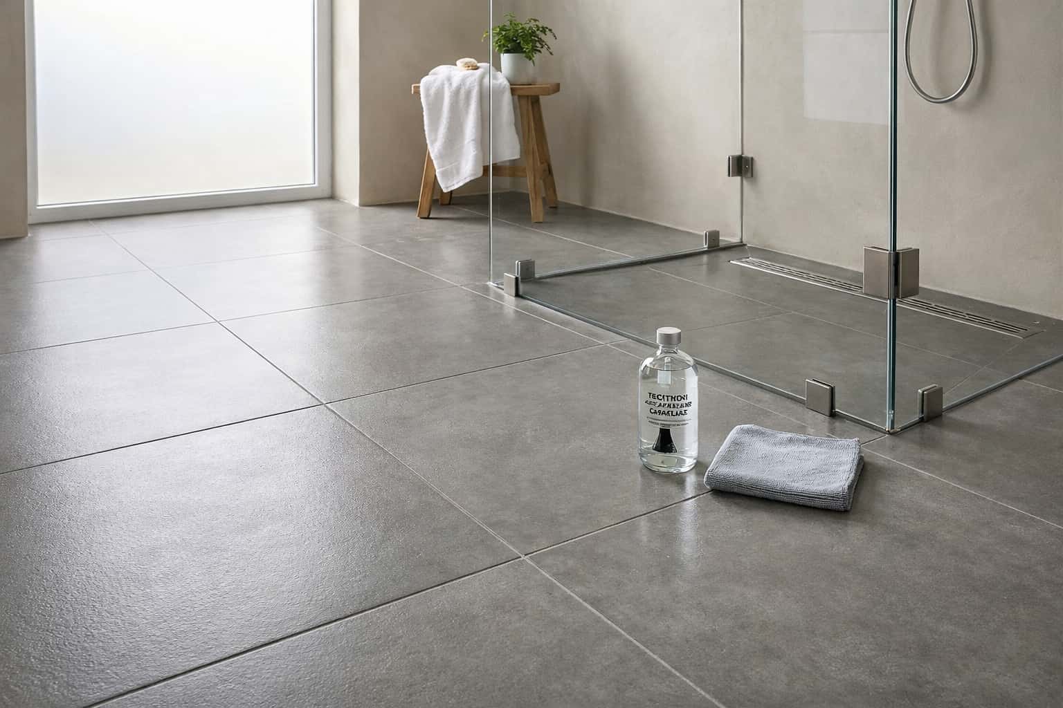 Comment traiter un carrelage pour éviter les chutes dans une salle de bain ? Image