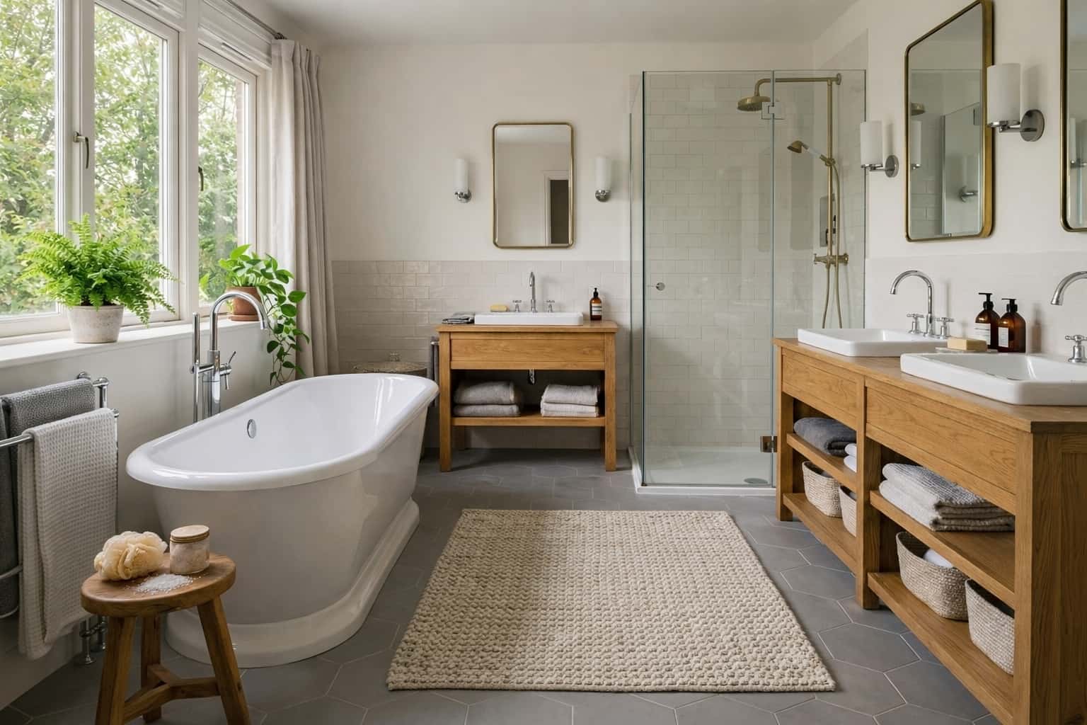 Comment traiter un carrelage pour éviter les chutes dans une salle de bain ? Image