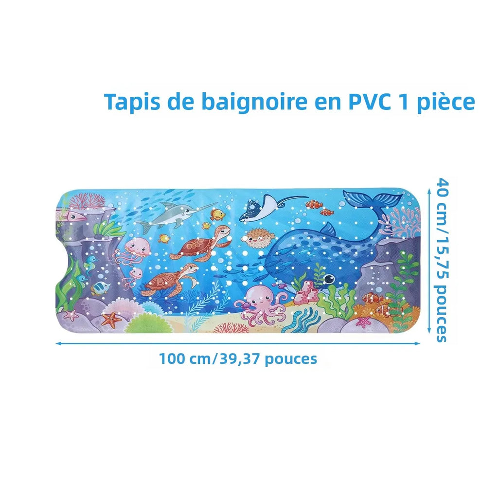 tapis de bain pour baignoire bébé