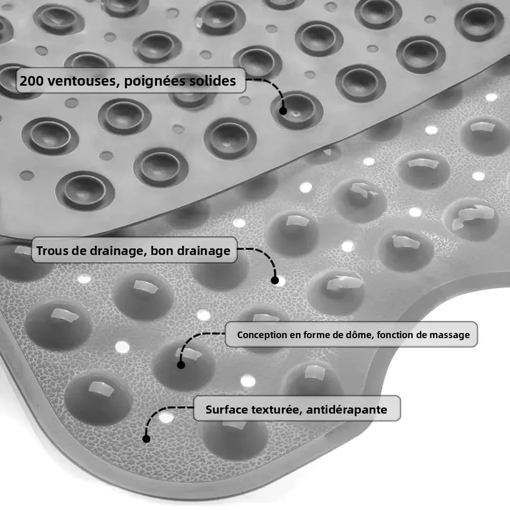 tapis de bain antidérapant pour baignoire