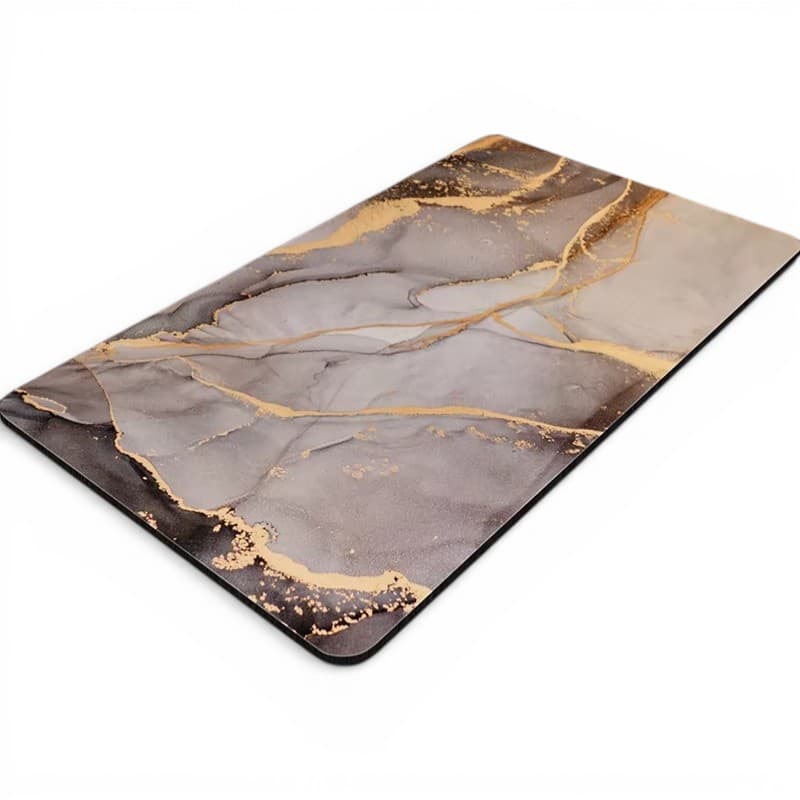 tapis de salle de bain luxe