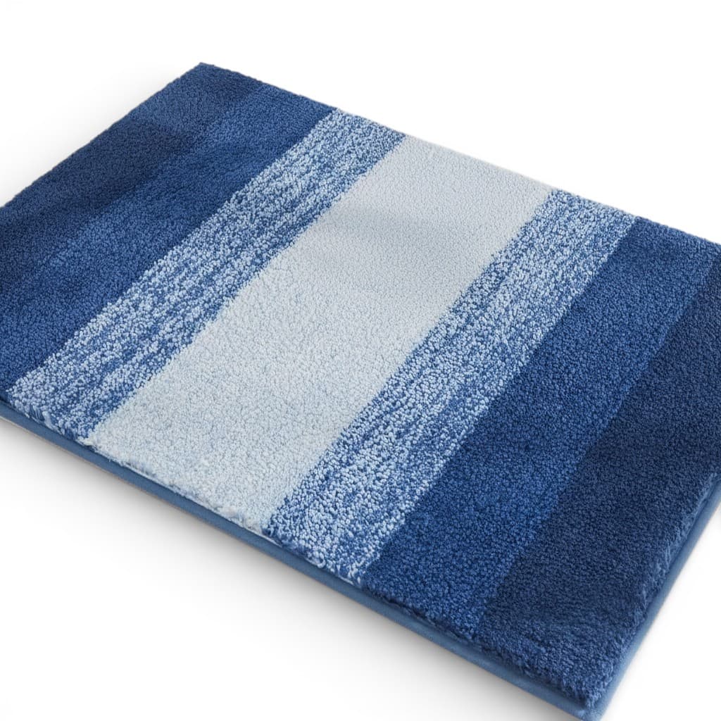 tapis rond de salle de bain