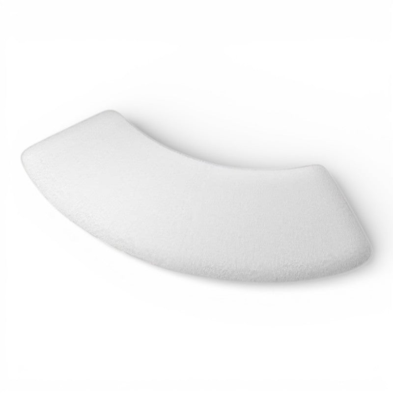 tapis rond de salle de bain