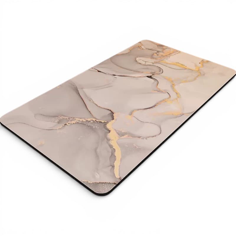 tapis de salle de bain luxe