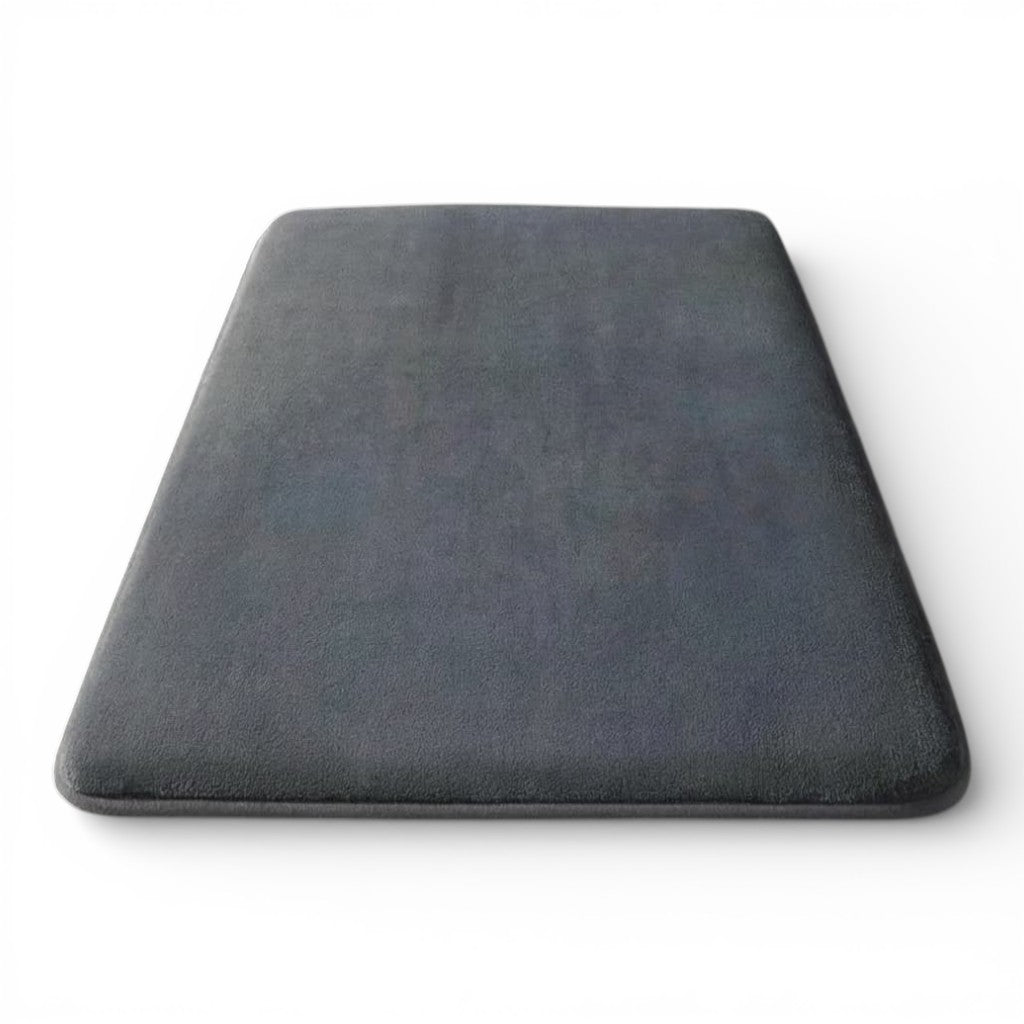 tapis antidérapant salle de bain Gris