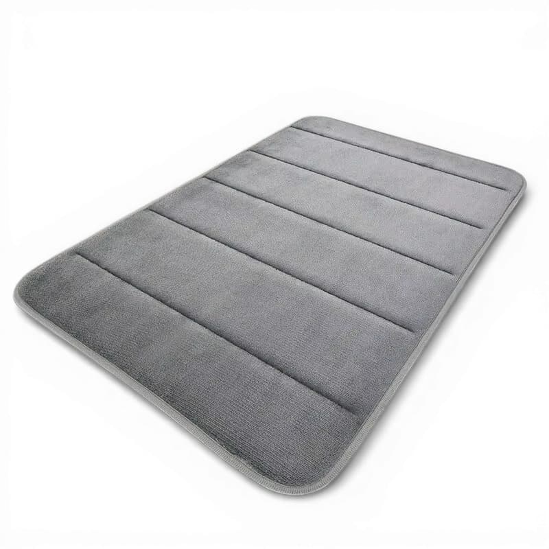 tapis de bain gris