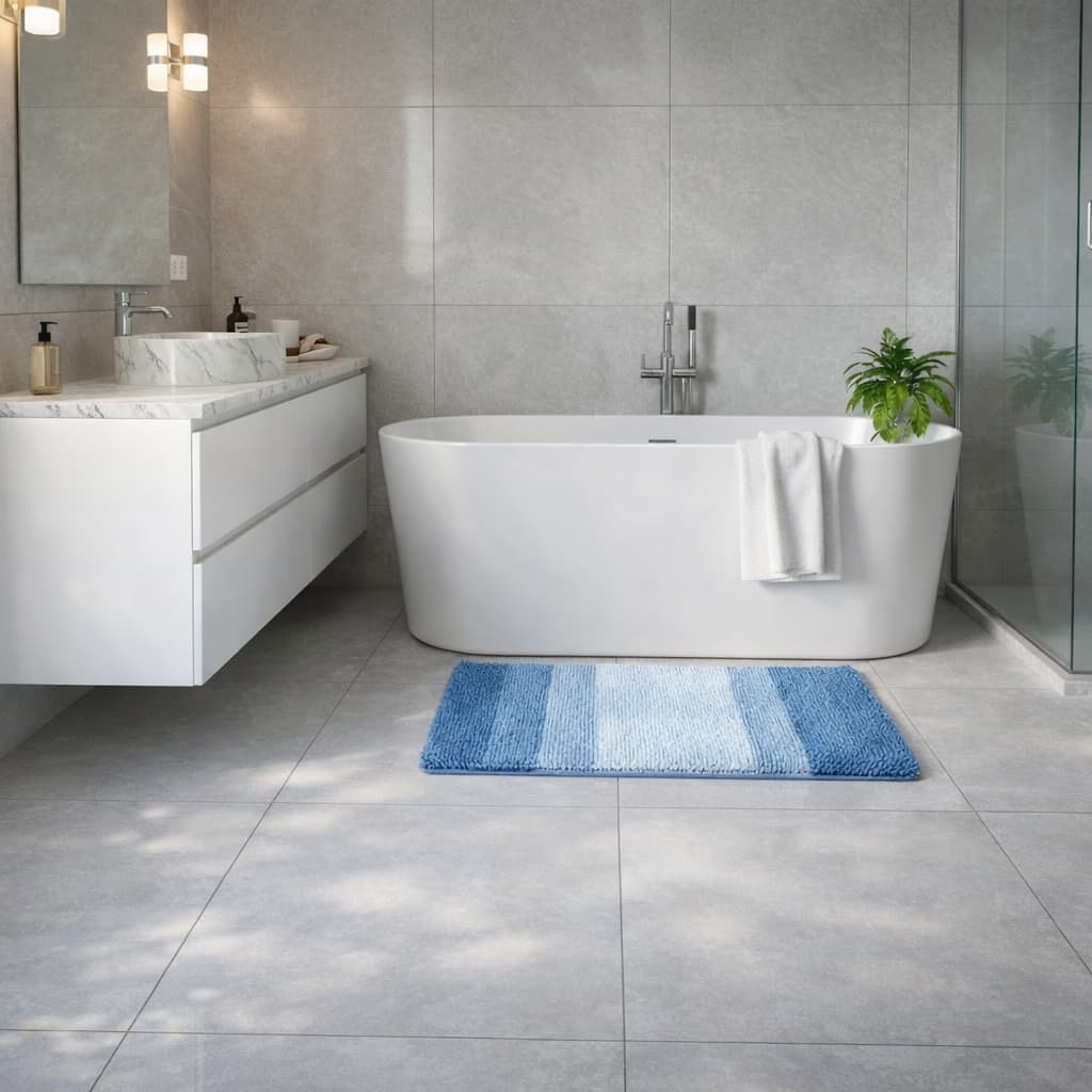 Tapis Sortie de Bain Antidérapant – Sécurité et Confort