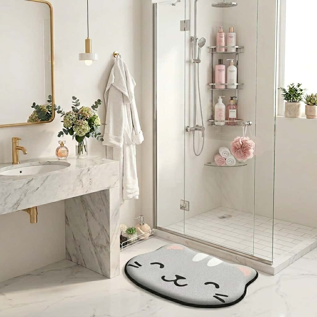 tapis de sortie de douche antidérapant